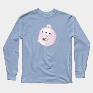 Cute rabbit sushi Long Sleeve T-Shirt